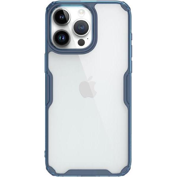 Nillkin Nature Pro Soft Series (Apple iPhone 15 Pro Max), Smartphone Hülle, Blau