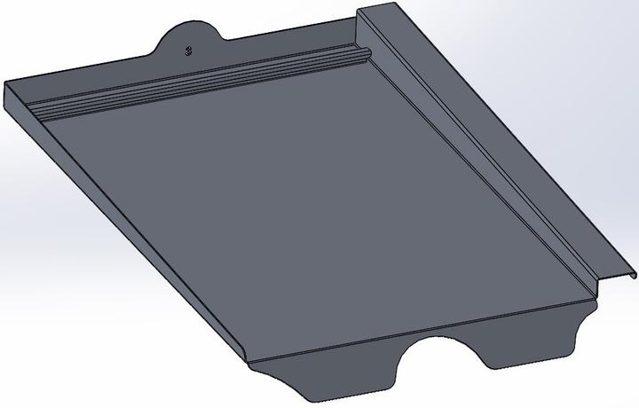 Actual product image Schletter Alu-Tile (Solar system mounting material)