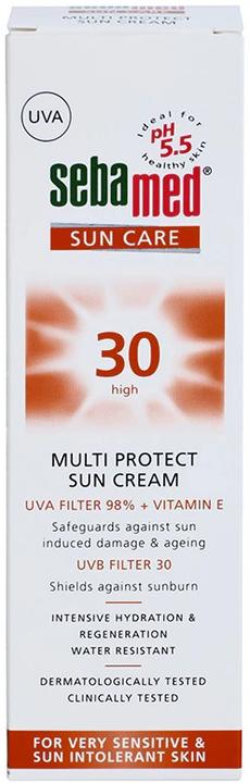 Actual product image Sebamed Multi Protect Sun SPF 30 Cream (SPF 30, 75 ml)