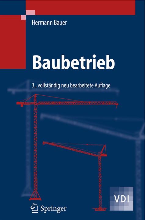 Produktbild Baubetrieb (Deutsch, Hermann Bauer, 2006)