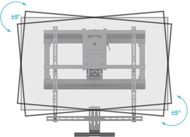 Immagine prodotto myWall My Wall HP55AL Supporto da parete per TV 101,6 cm (40") - 165,1 cm (65") (Muro, 25 kg, 42" - 65")