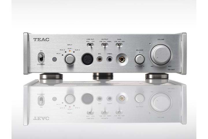 Image du produit TEAC HA-507 Headphone- and Preamplifier - silver (USB-DAC, Bluetooth)