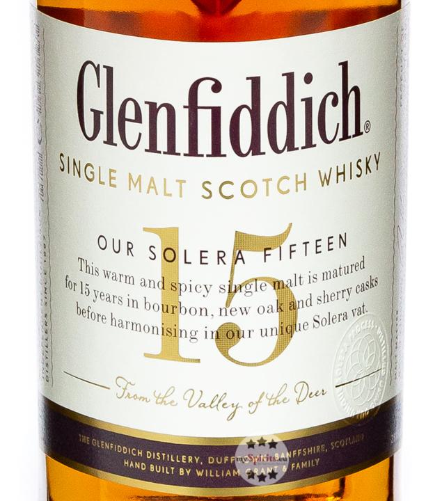 Image du produit Glenfiddich 15 ans Solera (1 x 70 cl)