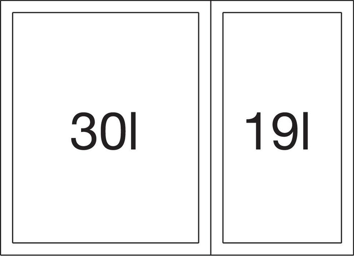 Actual product image Blanco Select II 60/2 (49 l)