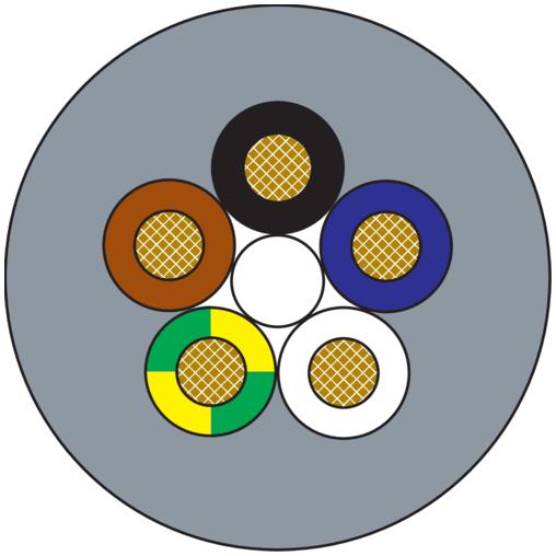 Murr Elektronik Murrelektronik 7000-12241-2150750 Sensor-/Aktor-Steckverbinder, unkonfektioniert, Cavo + Spina elettrica