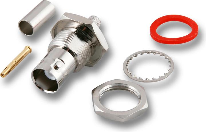 Produktbild EFB Elektronik 52515.1 Drahtverbinder BNC Silber
