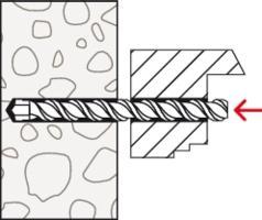 Image du produit Fischer Vis pour châssis de fenêtre FFSZ 7,5x112 (100 Vis par pièce)