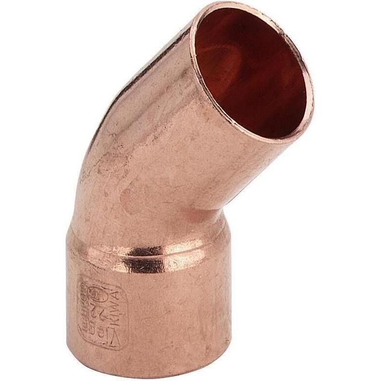 Viega, Rohrverbindungstechnik, Copper arc 22mm 45 ° 1K 95 040 - 100 605