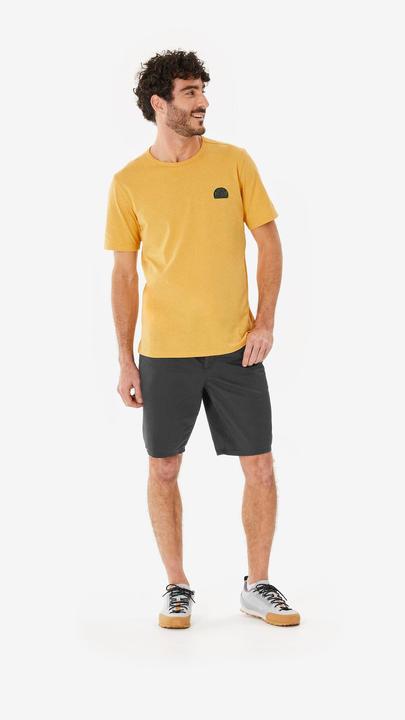 Actual product image Quechua Wandershirt Herren - NH100 gelb (4XL)