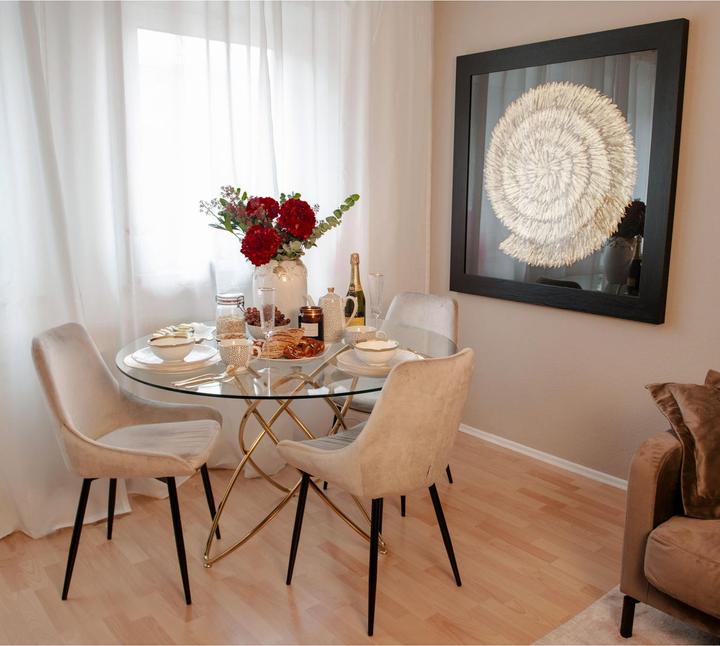 Immagine prodotto Kare Design Oro molecolare (120 x 120 x 75 cm)