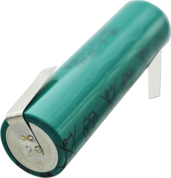 Actual product image FDK Akku HR-4/3FAU mit Lötfahne Z-Form (1 pcs., 4500 mAh, Battery + charger)