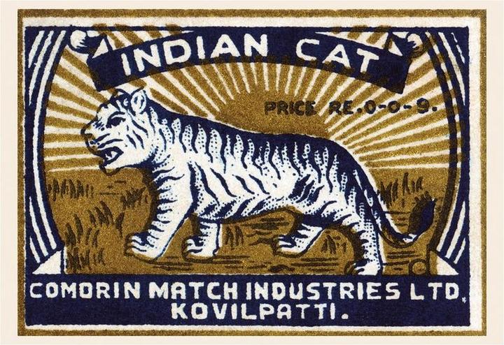 Image du produit Pyramid Indian Cat Print