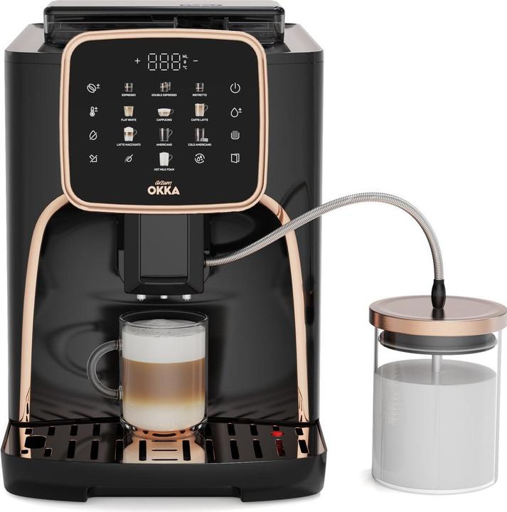 Produktbild Arzum OK0028-0400 Kaffeemaschine Bronze mit Milchbehälter