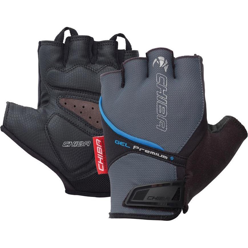 Chiba, Herren, Handschuhe, Gel Premium, Grau, (L)