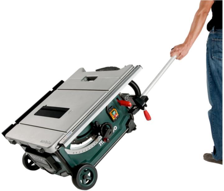 Produktbild Metabo TS254 Tischkreissäge (mit Untergestell und Trolleyfunktion)