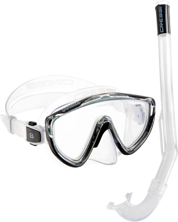 Actual product image Cressi Tinetto + Mini Island snorkel combo set