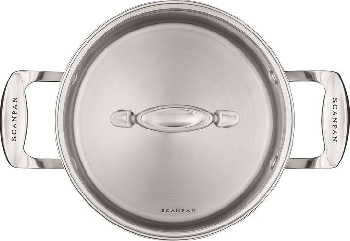 Produktbild Scanpan Kochtopf IMPACT Ø 20 cm - mit Deckel (Kochtopf, Edelstahl, 20 x 15 cm)