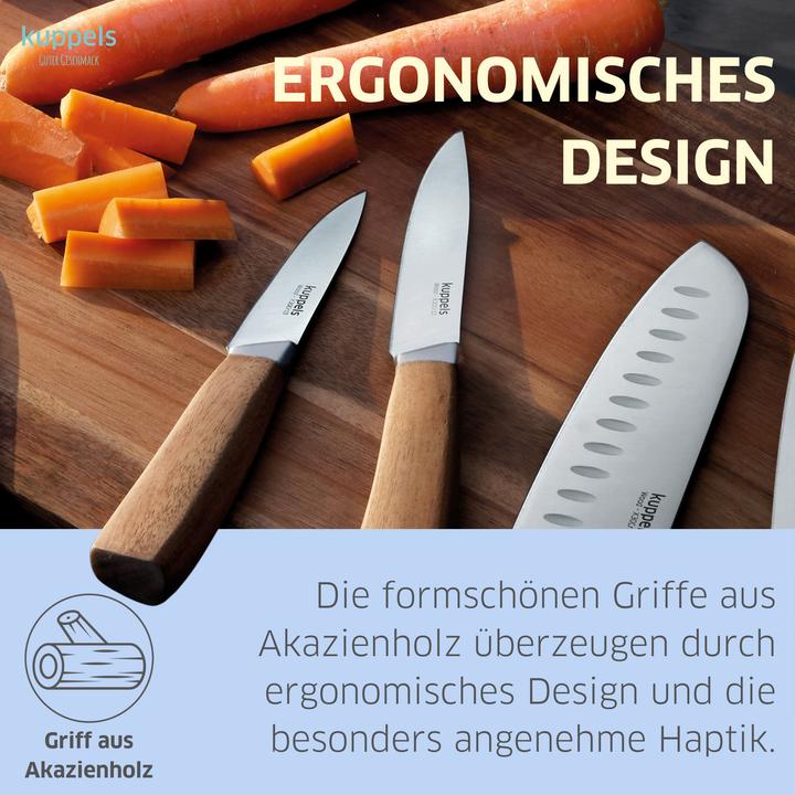 Produktbild Kuppels WOOD Spickmesser, Akazienholz (9 cm)