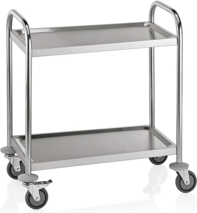 Ich-zapfe Serving trolley with 2 shelves, 70.5 x 41 x 84 cm