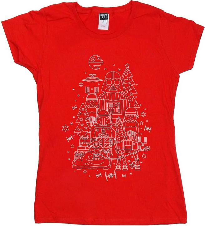 Immagine prodotto Star Wars Empire Christmas Maglietta Donna (S)