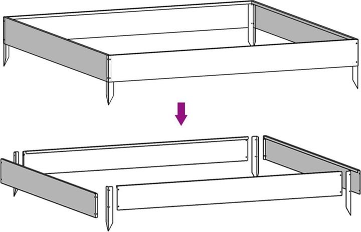 Produktbild vidaXL Garten-Hochbeet
