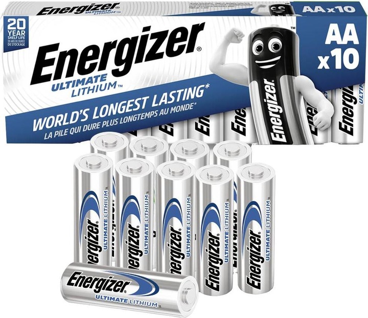 Produktbild Energizer Ultimate Lithium (10 Stk., AA, 3000 mAh)