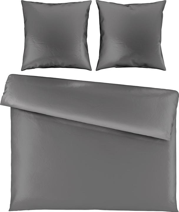 Actual product image Lipo Satin uni Lydia (Bedding set, 200 x 210 cm)