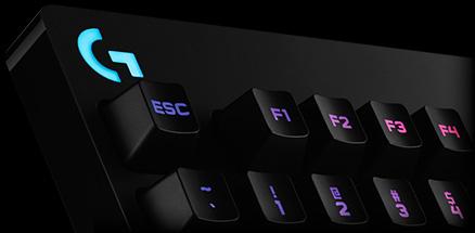 Actual product image Logitech G G810 Orion Spectrum RGB (CH, Cable)