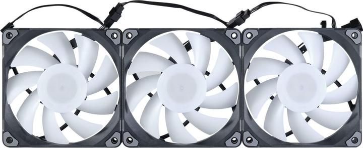Actual product image Phanteks M25 PWM D-RGB fan - 140mm, black (140 mm, 1x)