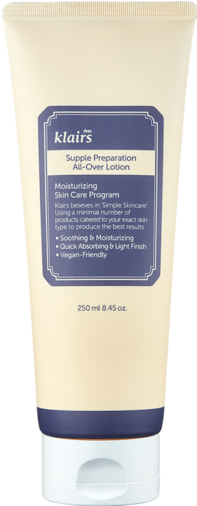 Produktbild Klairs Supple Preparation All-Over Lotion (Körpercreme, 250 ml)