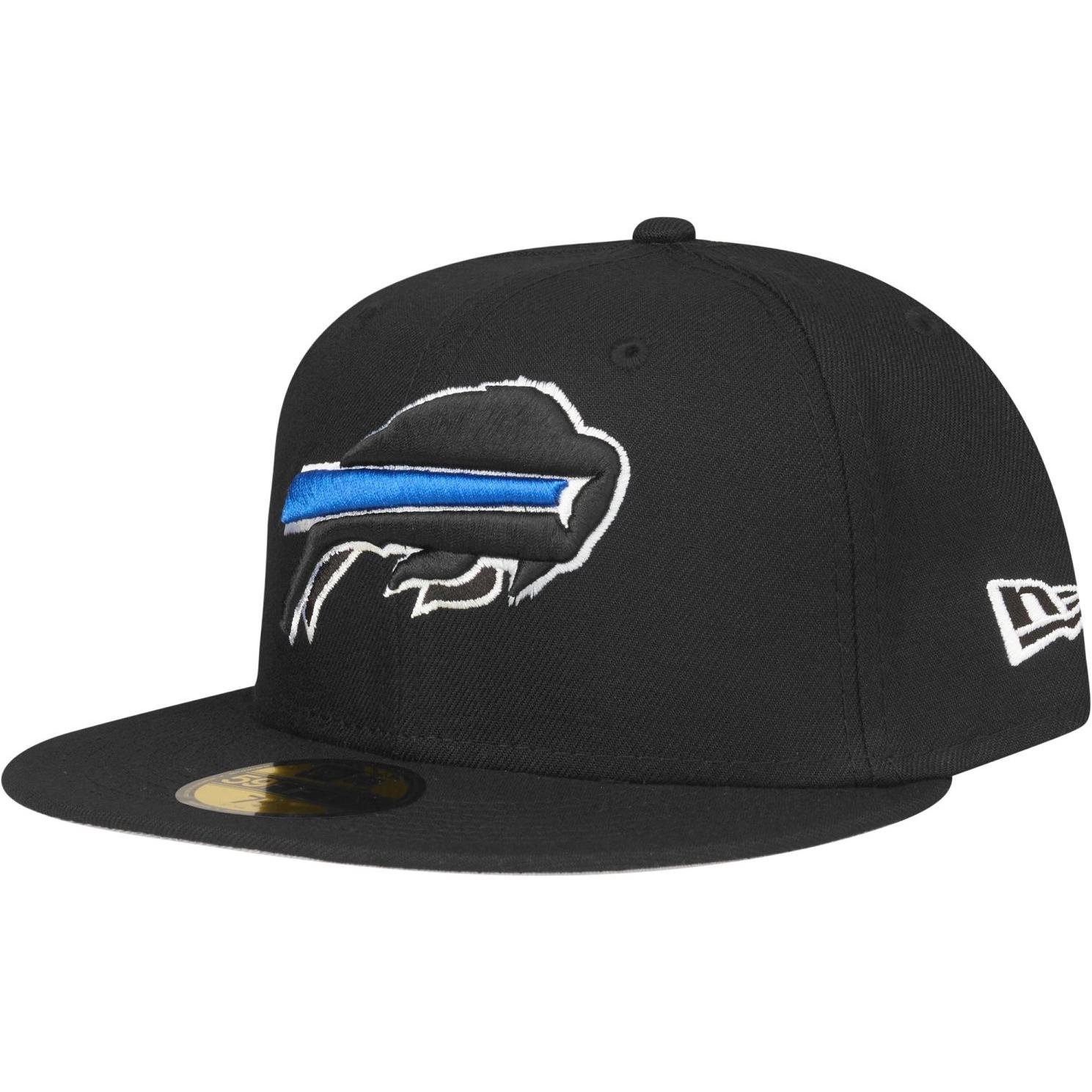 New Era, Herren, Cap, 59Fifty Fitted Cap - NFL Buffalo Bills - 8, Schwarz, (8)