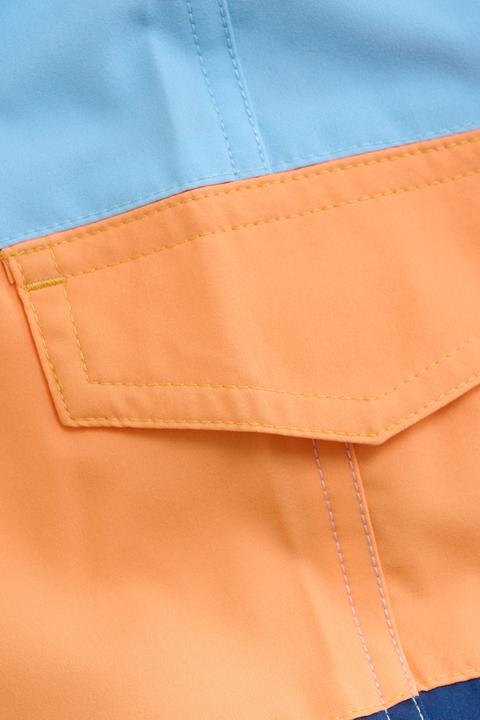 Actual product image Color Kids Colorblock Tangerine swim shorts