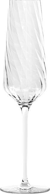 Krosno Flute Champagne Aglumi 4pz 180ml (18 cl, 4 Occhiali, Bicchieri da champagne)