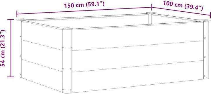 Produktbild vidaXL Garten-Hochbeet