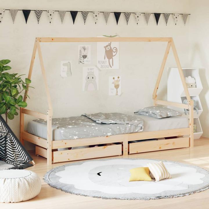 Produktbild vidaXL Kinderbett (90 x 200 cm)
