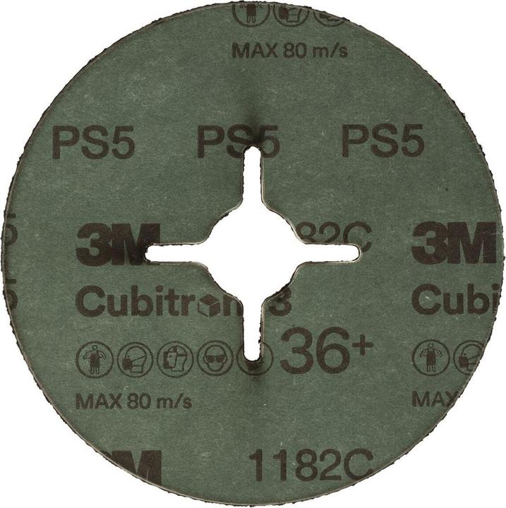 Produktbild 3M Hochleistungs-Fiberscheibe Cubitron III 1182C (80+)