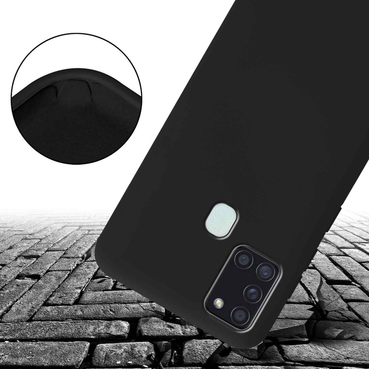 Produktbild Cadorabo TPU Cover Handy Kette Liquid (Samsung Galaxy A21s)