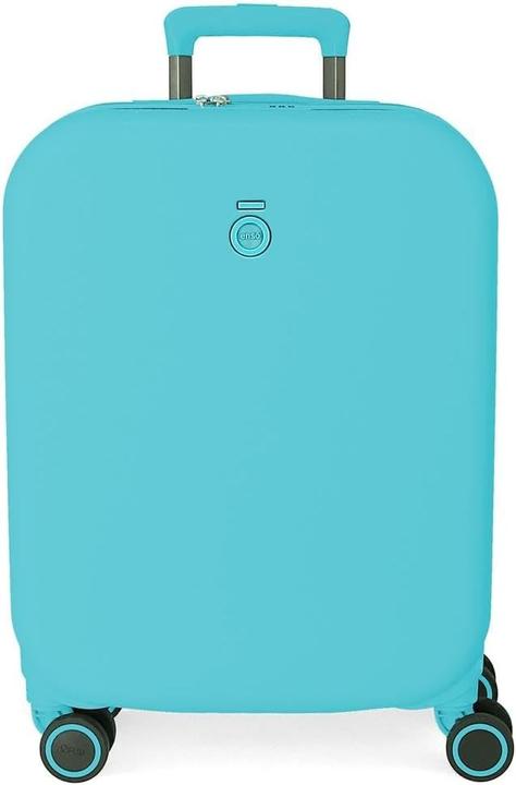 Enso Annie Cabinekoffer mit TSA-Schloss und vier Multidirektionsrädern (37 l)