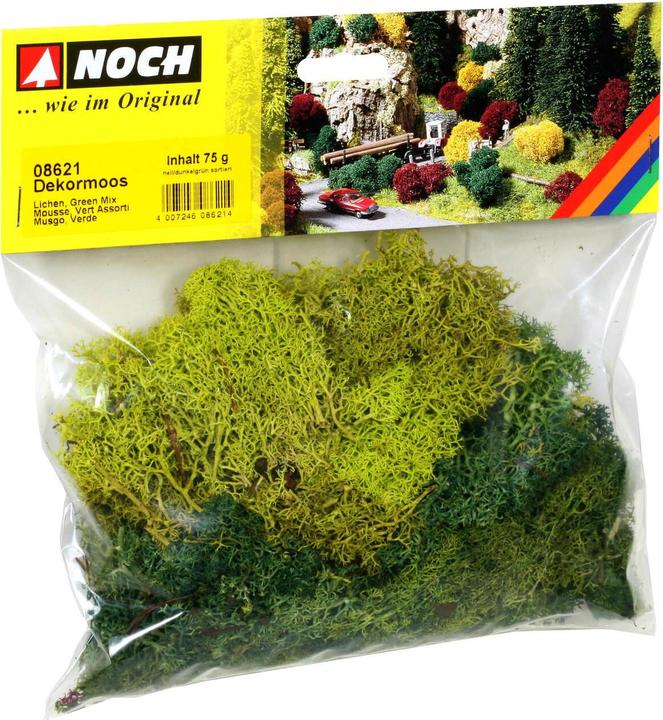 Produktbild Noch Moos 8621 Hell-Grün, Dunkel-Gr