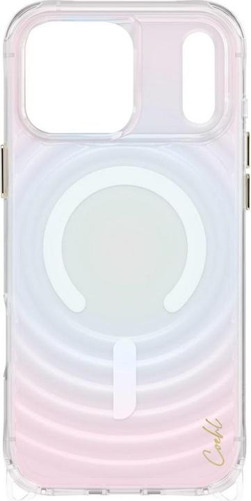 Actual product image Uniq Coehl Vela case for iPhone 17 Pro Max Magnetic Charging opal