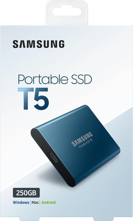 Produktbild Samsung Portable T5 (0.25 TB)