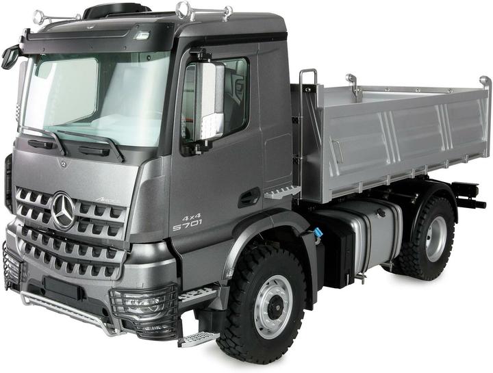 Amewi Mercedes-Benz Arocs Muldenkipper 4x4 1:14 RTR anthrazi (RTR pronto all'uso)