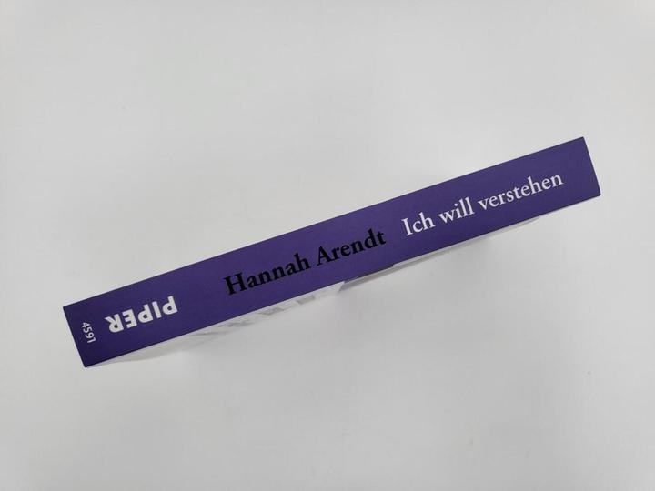 Produktbild Ich will verstehen (Deutsch, Hannah Arendt, 2005)