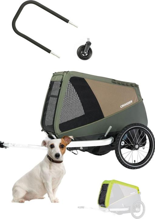 Produktbild Croozer Dog Enna Flex & Go Bundle (inkl. Buggyset und Regenverdeck)