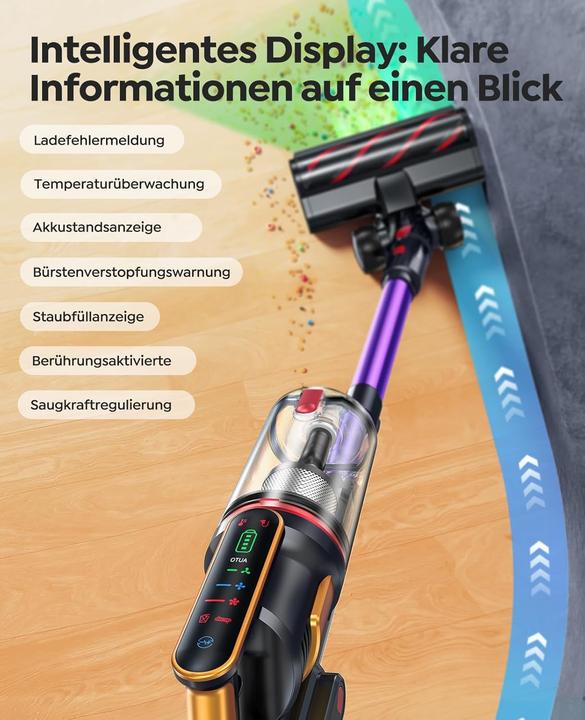 Produktbild Fieety Akku-Staubsauger mit Wandladestation