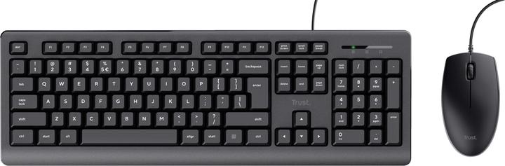 Produktbild Trust Set Keyboard And Mouse Basics Us (Eng. Int., Kabelgebunden)