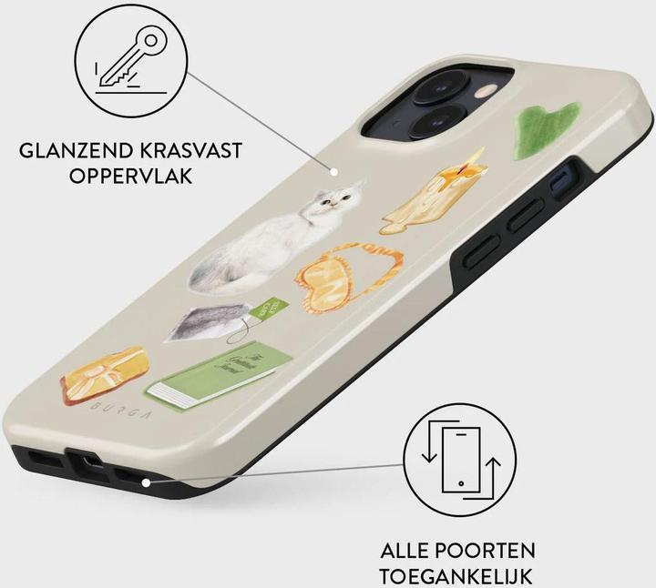 Actual product image Burga Tough MagSafe Case Apple iPhone 15 - Soft Era (Apple iPhone 15)