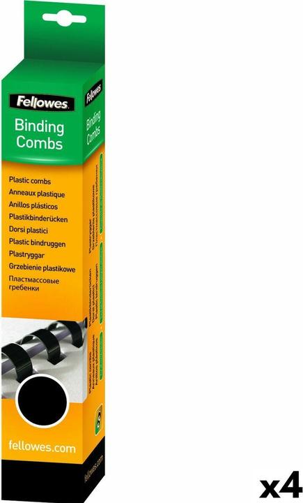 Produktbild Fellowes Binderücken 32mm, 21 Ringe, schwarz, 50 Stk.
