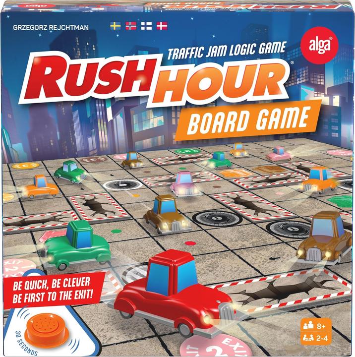 Actual product image Alga Rush Hour Board Game (German)
