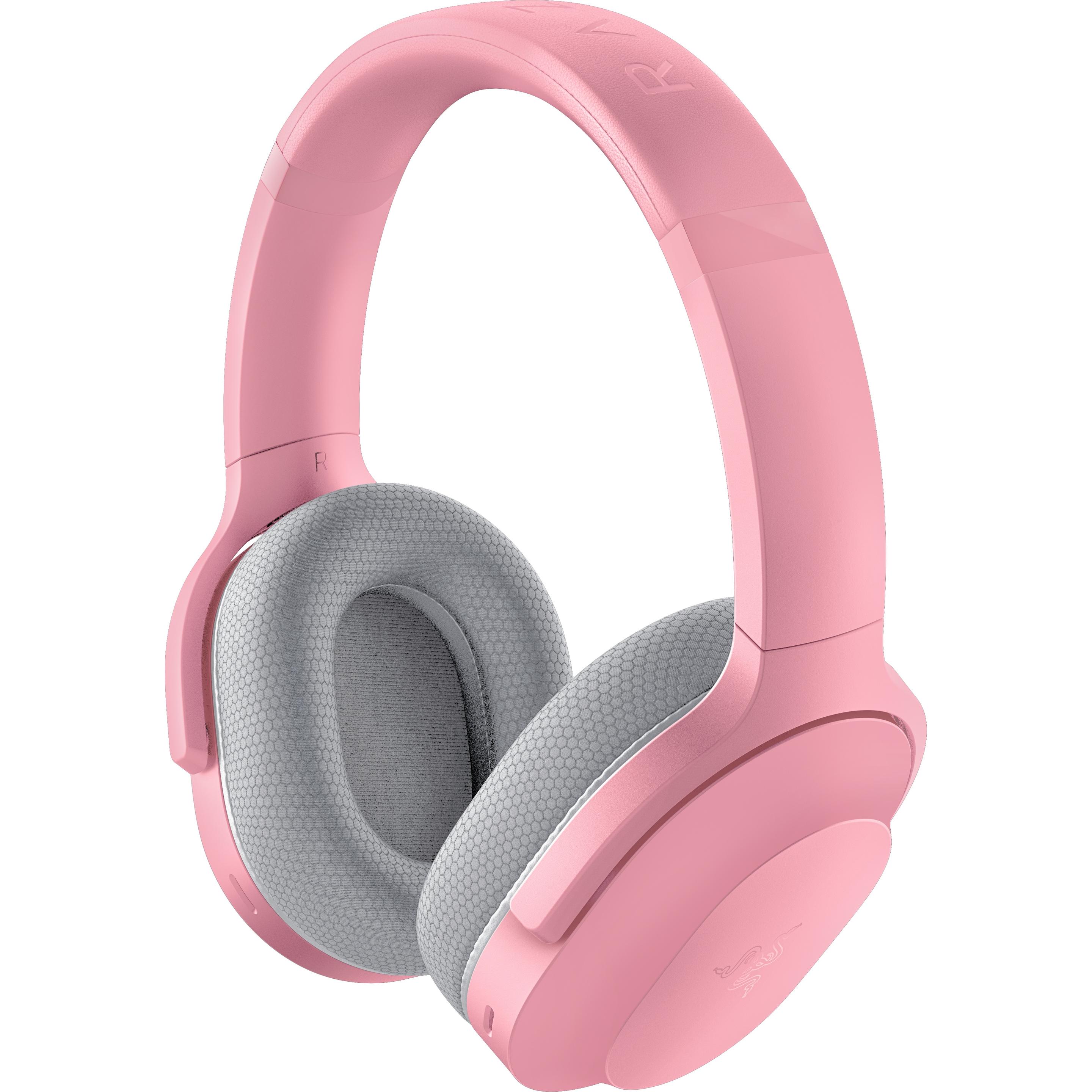Razer Barracuda (Kabellos, Kabelgebunden), Gaming Headset, Pink, Grau